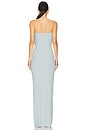 view 3 of 3 Tube Maxi Dress in Dusty Blue