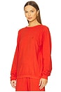 view 2 of 5 Sonny Oversized Sweatshirt in Poppy