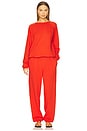 view 4 of 5 Sonny Oversized Sweatshirt in Poppy