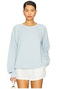 view 1 of 5 Sonny Oversized Sweatshirt in Dusty Blue