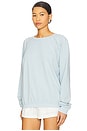 view 2 of 5 Sonny Oversized Sweatshirt in Dusty Blue