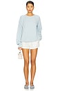 view 4 of 5 Sonny Oversized Sweatshirt in Dusty Blue