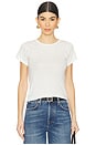 view 1 of 4 Fitted Crewneck Short Sleeve Top in Ivory