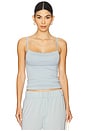 view 1 of 4 90's Tank Top in Dusty Blue