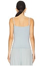 view 3 of 4 90's Tank Top in Dusty Blue
