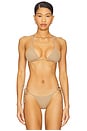 view 1 of 4 Isla Bikini Top in Taupe