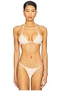 view 1 of 4 Thea Bikini Top in Dusty Pink