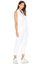 view 2 of 3 Sleeveless Jumpsuit in White