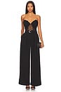 view 1 of 3 Ophelia Jumpsuit in Black