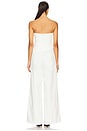 view 3 of 3 Loren Jumpsuit in White