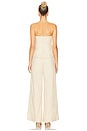 view 3 of 3 Jordan Corset Bustier Jumpsuit in Nude