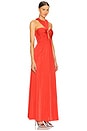 view 2 of 3 Victoria Gown in Scarlet