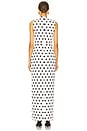 view 3 of 3 CELESTE ガウン in Large Dot Ivory