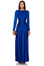 view 1 of 3 Thea Gown in Sapphire