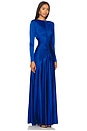 view 2 of 3 Thea Gown in Sapphire