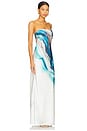 view 2 of 3 Nessa Dress in Multi Color Tie Dye