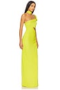 view 2 of 4 Ara Gown in Chartreuse