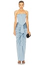 view 1 of 3 Selena Gown in Cerulean Frost