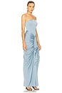 view 2 of 3 Selena Gown in Cerulean Frost