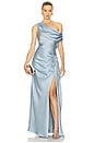 view 1 of 5 Camilla Gown in Cerulean Frost
