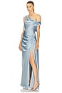 view 3 of 5 Camilla Gown in Cerulean Frost