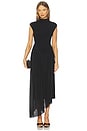 view 1 of 3 Francis Knit Combo Midi Dress in Black