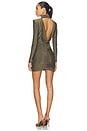 view 1 of 4 Luna Mini Dress in Antique Gold