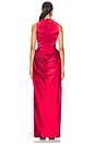 view 3 of 3 Genevieve Gown in Lipstick Red