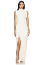 view 1 of 3 VESTIDO LARGO IMOGEN in Ivory