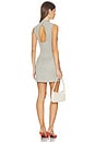 view 4 of 4 Vander Knit Combo Mini Dress in Dove