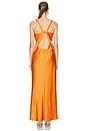 view 4 of 4 Tatum Gown in Tangerine