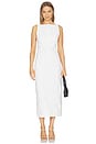 view 1 of 3 Farley Denim Midi Dress in White