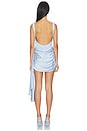 view 3 of 4 VESTIDO ANTONELLA in Blue Clay