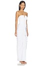view 2 of 3 VESTIDO LARGO SELENA in Optic White