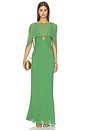 view 1 of 3 VESTIDO LARGO REESE in Fern