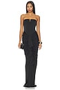 view 1 of 3 ROBE SELENA  in Black