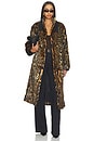 view 1 of 4 Vonn Combo Coat in Leopard Multi