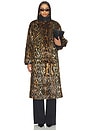 view 2 of 4 Vonn Combo Coat in Leopard Multi