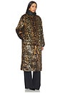 view 4 of 4 Vonn Combo Coat in Leopard Multi