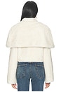 view 4 of 4 Vlad Cropped Jacket in Ivory