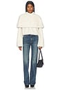 view 5 of 4 Vlad Cropped Jacket in Ivory
