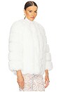 view 2 of 4 Faux Fur Jacket in White