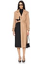 view 1 of 5 Ryder Trench Coat in Camel & Black