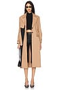 view 2 of 5 Ryder Trench Coat in Camel & Black