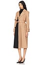 view 4 of 5 Ryder Trench Coat in Camel & Black