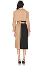 view 5 of 5 Ryder Trench Coat in Camel & Black