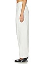 view 3 of 6 Leon Pant in White