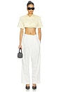 view 5 of 6 Leon Pant in White