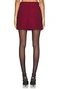 view 4 of 6 IRIS ニットスカート in Lipstick Red & Black