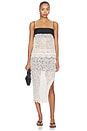 view 5 of 6 Willis Skirt in Ivory & Black